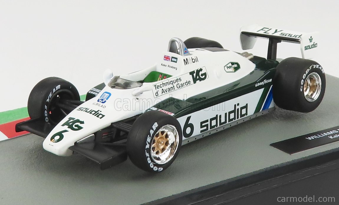 Williams FW08 Keke Rosberg 1982 - 1/43 Voiture Miniature Formule 1 F1 FD116 - Collection