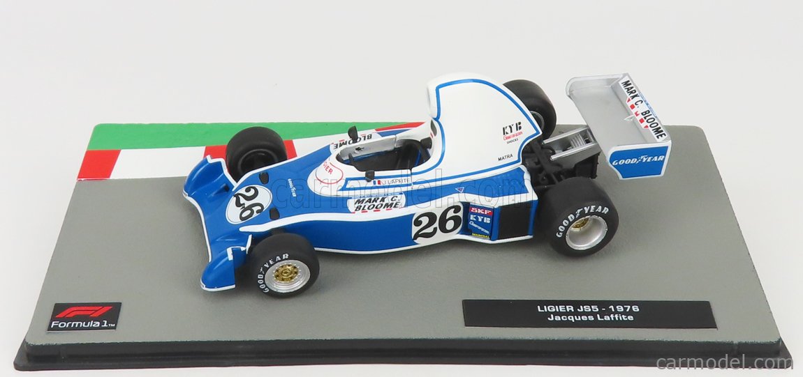 ALTAYA.FORMULA1 1/24 N°62. LIGIER JS5 JACQUES LAFFITE 1976 NEUF+ FASCICULE