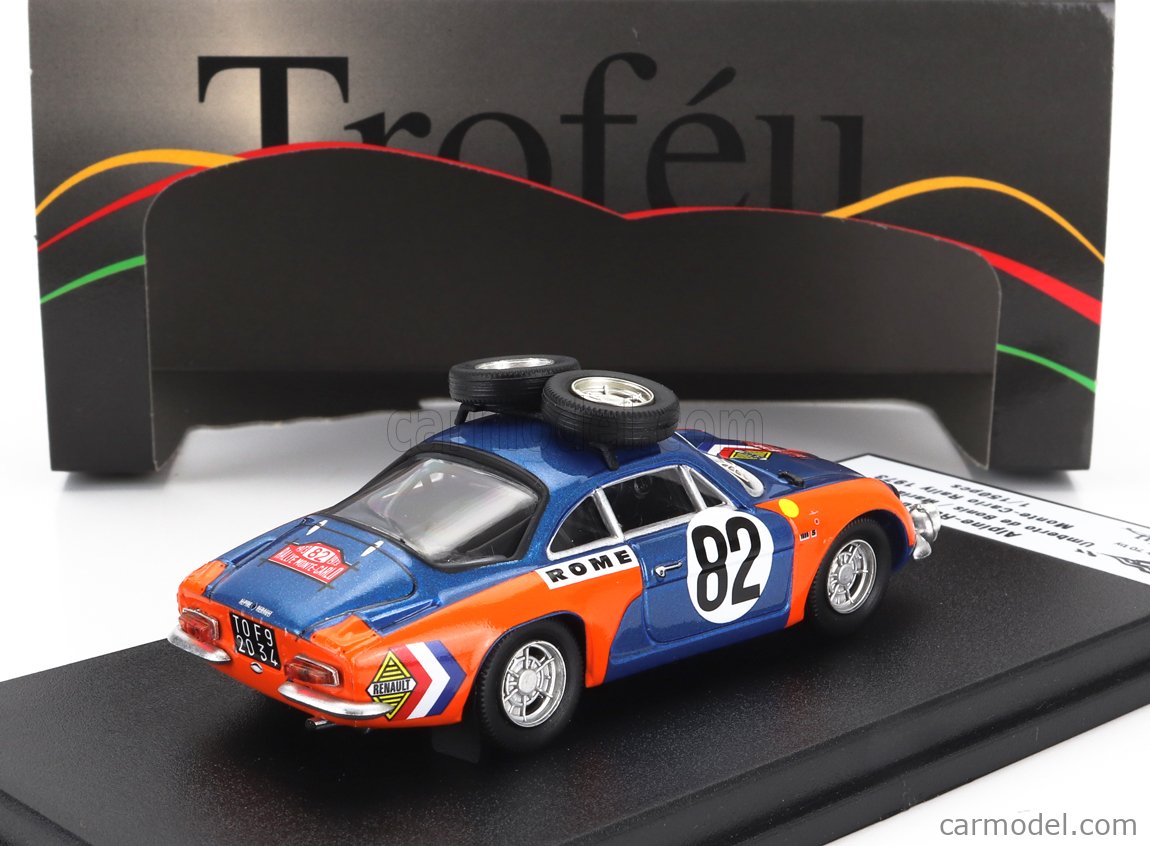 Trofeu Renault Alpine A110 #51 Le Mans 1968 1/43 Scale