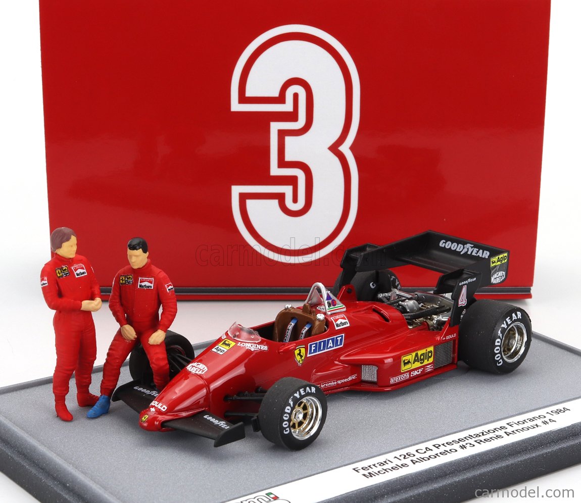 BRUMM PROM S24/01 Scale 1/43 | FERRARI F1 126C4 N 0 PRESENTAZIONE ...