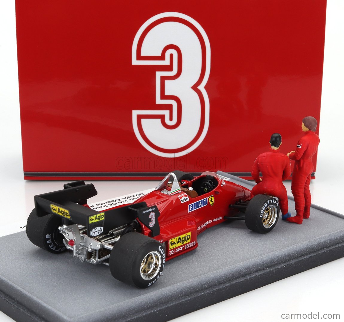 BRUMM PROM S24/01 Scale 1/43 | FERRARI F1 126C4 N 0 PRESENTAZIONE ...