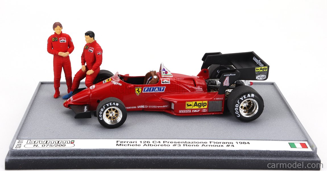 BRUMM PROM S24/01 Scale 1/43 | FERRARI F1 126C4 N 0