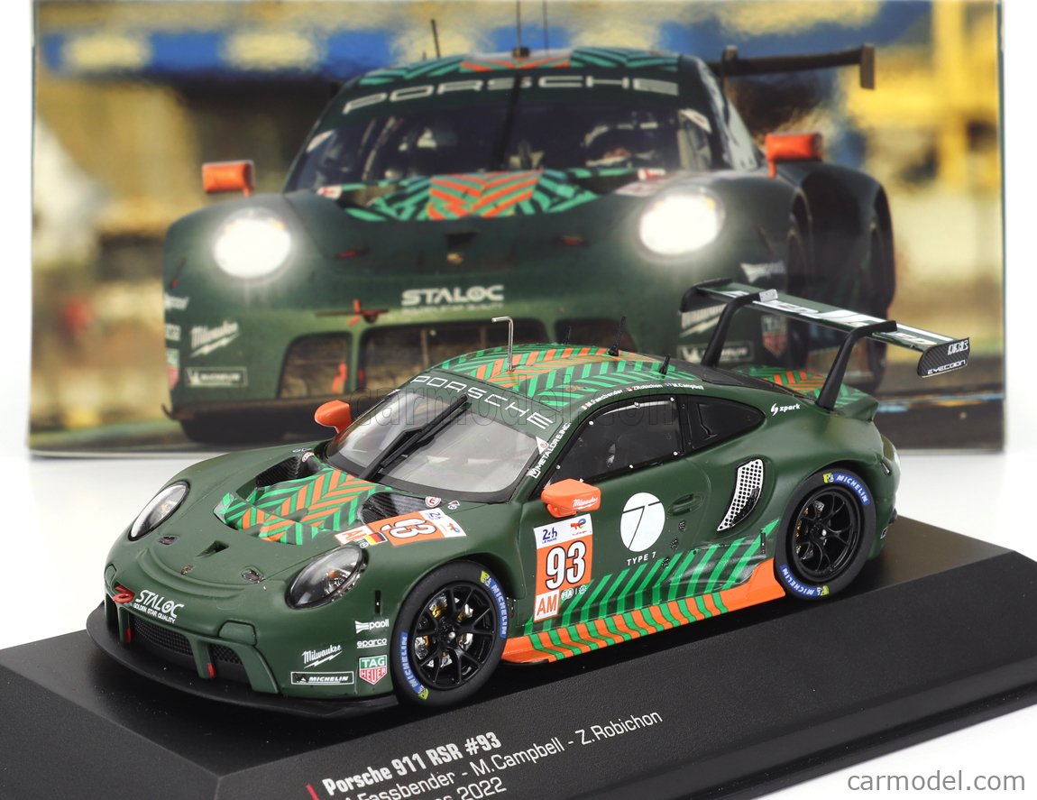 IXO 1/43 - Porsche 911 RSR #93 Proton Le Mans 2022 - Fassbender (Neuf)