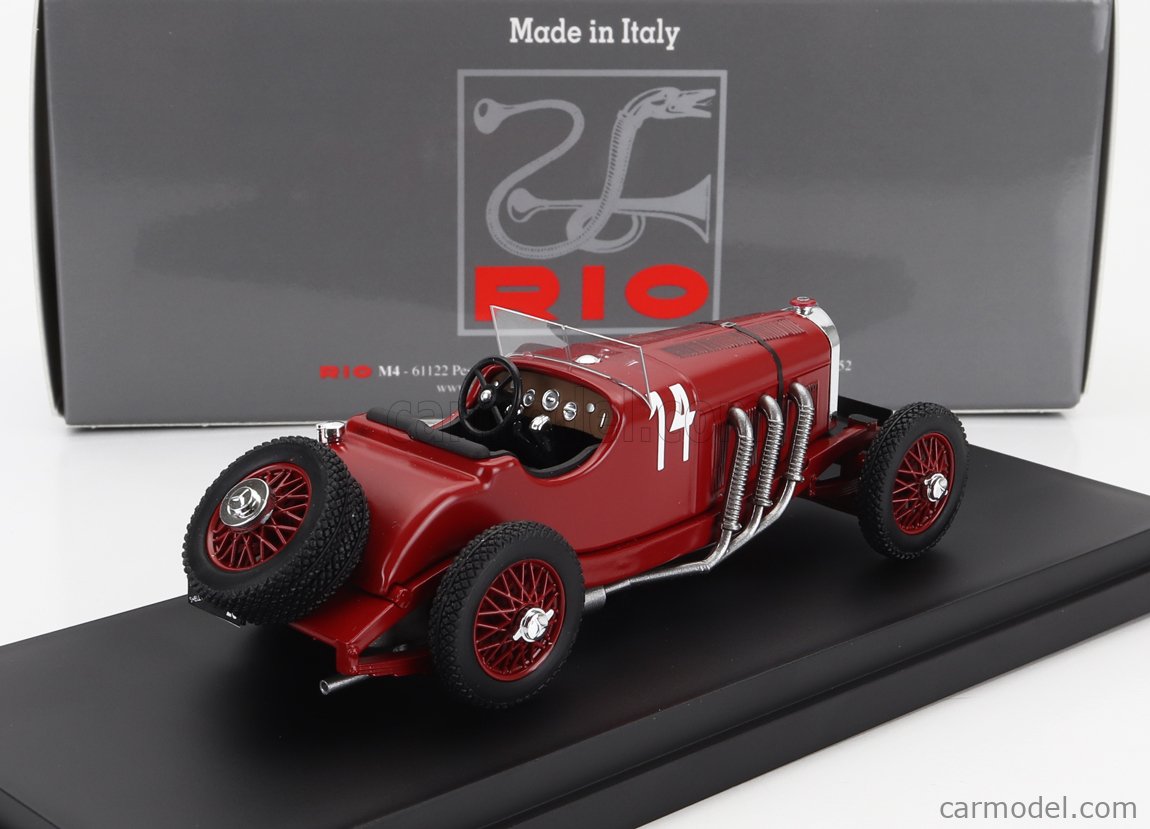 Rio 1:43 - Mercedes SSKL N°8 - Vainqueur 500 Miles Argentine 1931 - Zatuszek-Brendt - Neuve