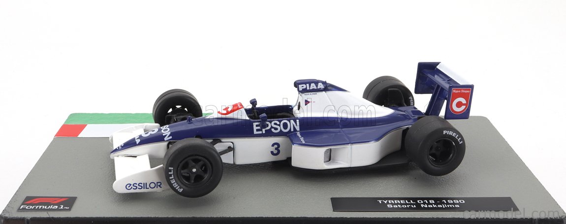 EDICOLA FORMULA1AUTOCOL208 Masstab: 1/43 | TYRRELL F1 018 FORD N 3 