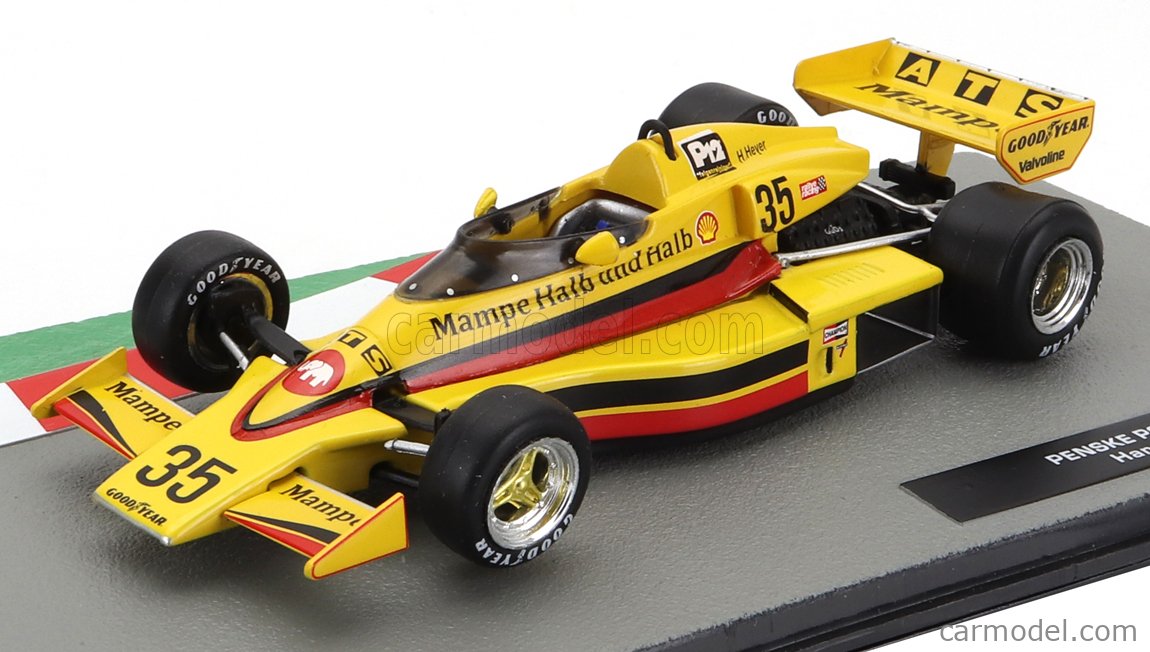 日本未発売　F1マシンコレクション　Penske ATS PC4 1977年 日本未発売 F1マシンコレクション Penske ATS PC4 1977年 日本未