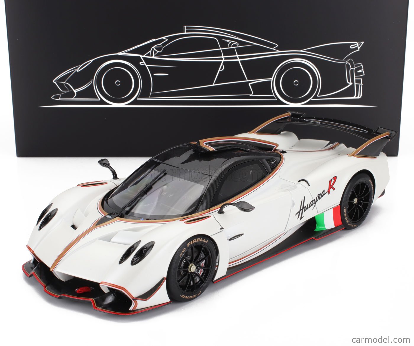 LCD-MODEL LCD18012-PW Scale 1/18 | PAGANI HUAYRA R N 1 2021