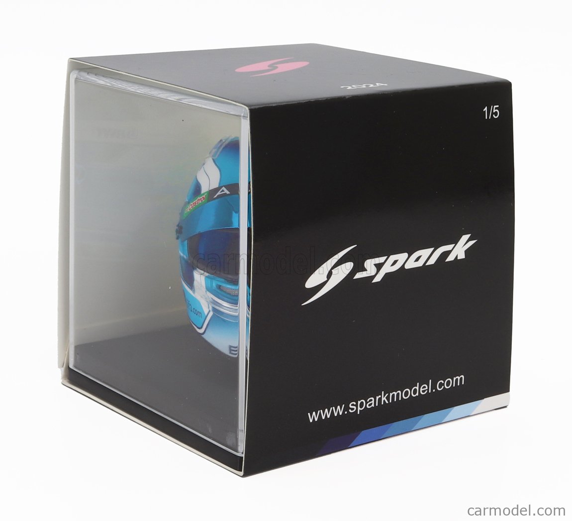 Spark 1/5 Scale 5HF137 - BWT Alpine F1 Pierre Gasly Helmet 2024