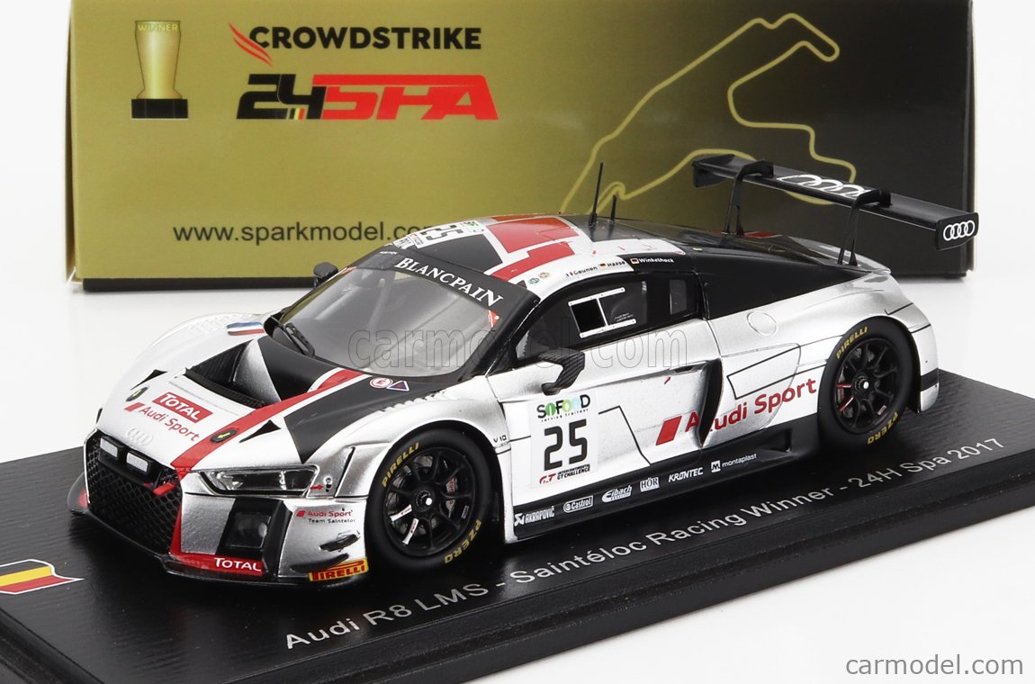 Spark 1:43 Audi R8 LMS GT3 #22 4th 24h Nürburgring 2022 Audi Sports Car