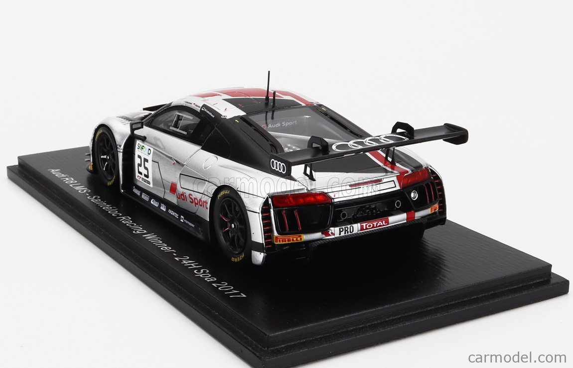 Audi R8 LMS No.25 Saintéloc Racing Winner 24H Spa 2017 - 1:43 Spark Mo – Driven By