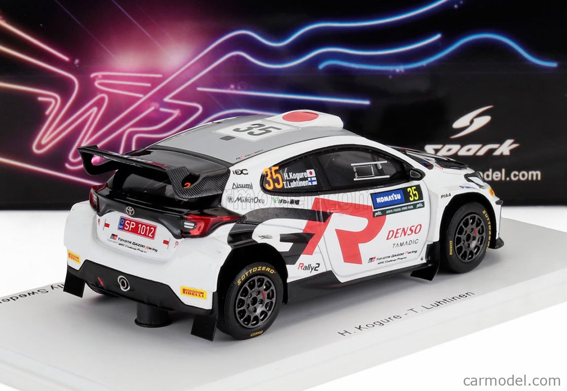 SPARK-MODEL S6869 Scale 1/43 | TOYOTA YARIS GR RALLY2 TEAM TOYOTA