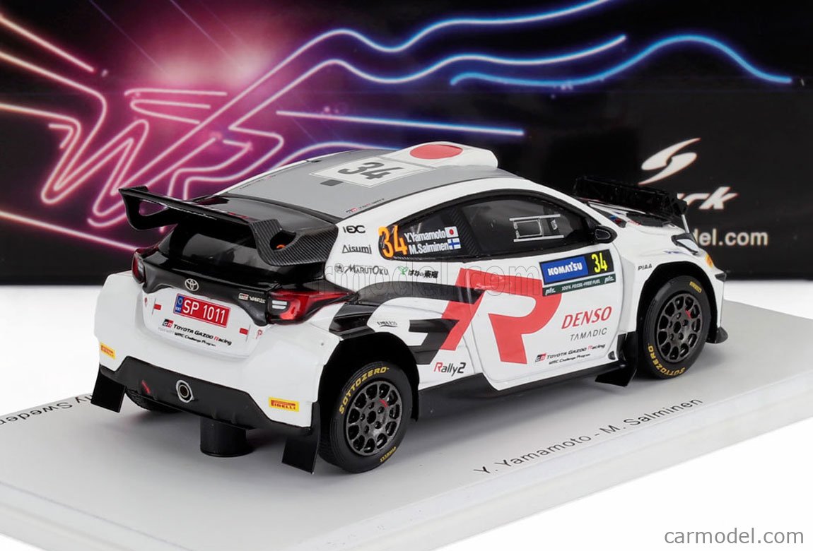 ミニカー Spark 1/43 Toyota Yaris WRC VIP Gronholm ミニカー Spark 1
