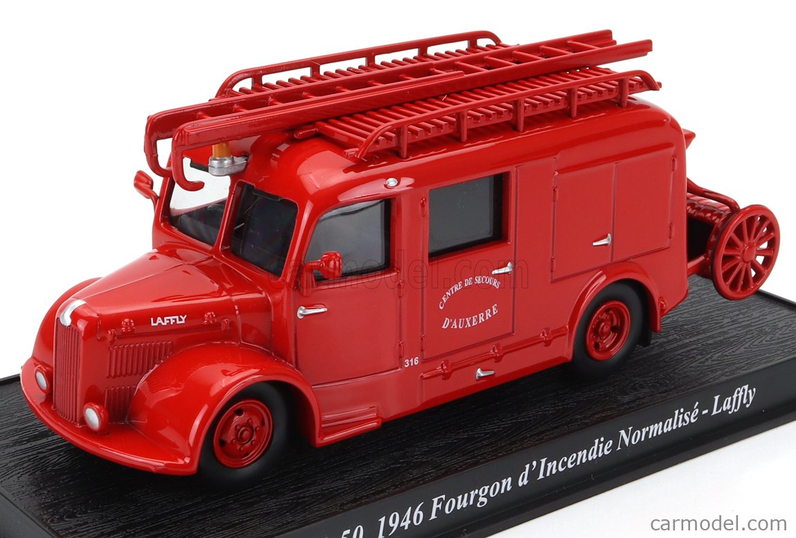 SILHOUETTE KIT MONTÉ 1/50 - Camion Laffly 1949 Pompiers EUR