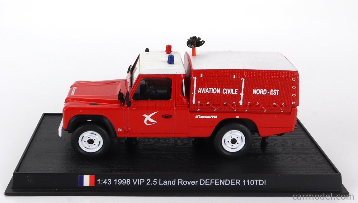 Land Rover Defender 1/64 – Modèle Gulf, Voiture Jouet Collection, Neuf En Boîte !