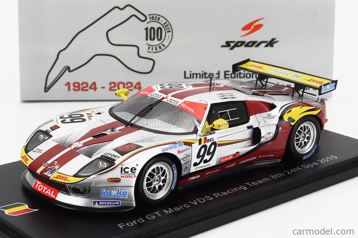 SPARK-MODEL 100SPA23 Echelle 1/43 | FORD USA GT GT3 TEAM MARC VDS ...