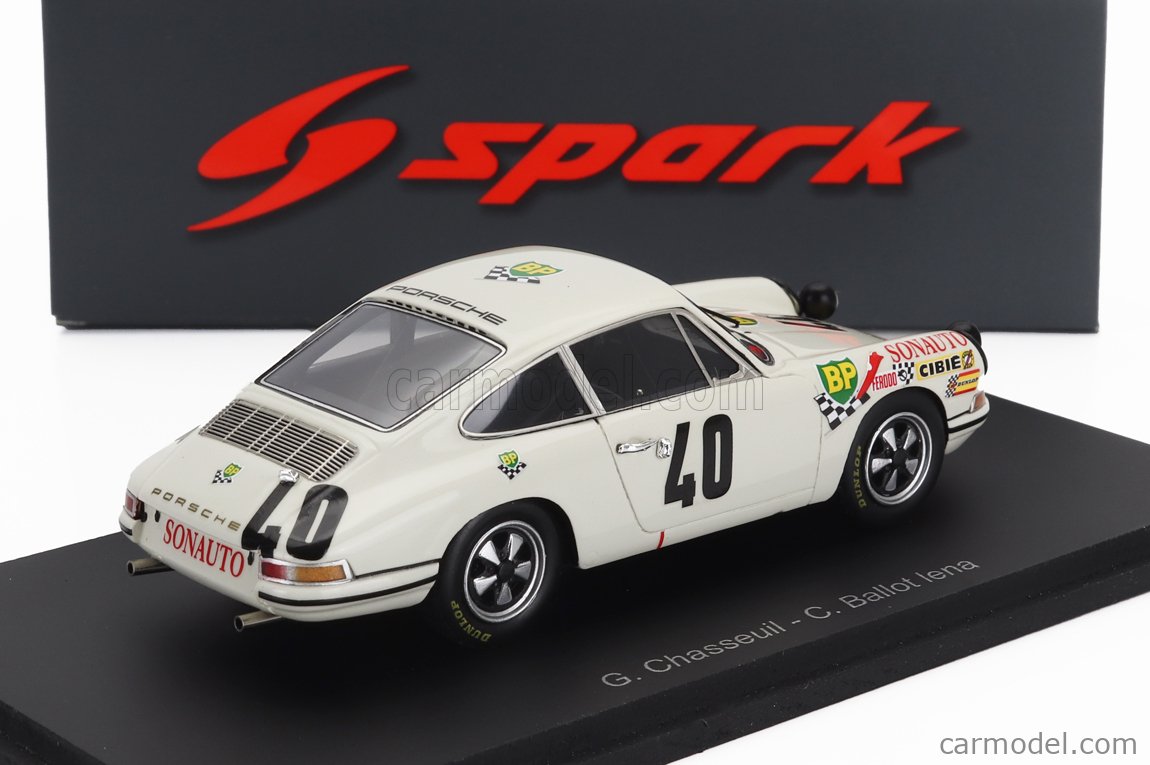 Porsche 911T 13th Le Mans 1969 #44 Laurent/Marche by Spark