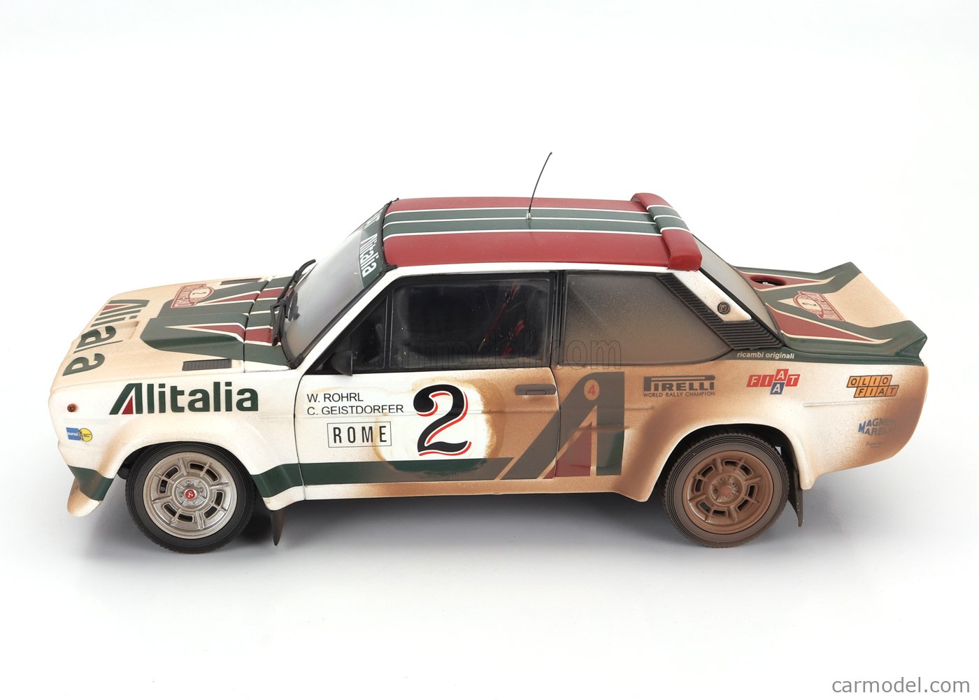 KYOSHO 1/18scale Fiat 131 Abarth Rally Alitalia (No.5 / 1978 Tour De