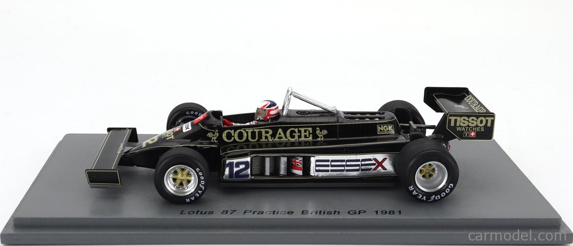 Lotus 1984 GP Pays-Bas Voiture F1 Lotus 95T N°12 Mansell - GP Pays