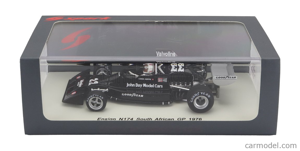 Spark 1/43 S4811 – Ensign N174 Ford Cosworth #22 – GP USA West 1976 – Amon