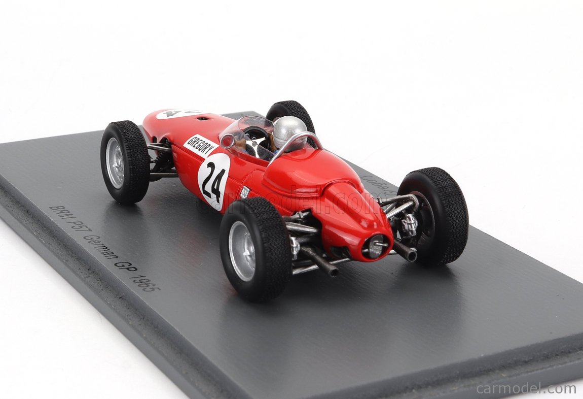 SPARK-MODEL S4793 Scale 1/43 | BRM F1 P57 N 24 GERMAN GP 1965 MASTEN ...