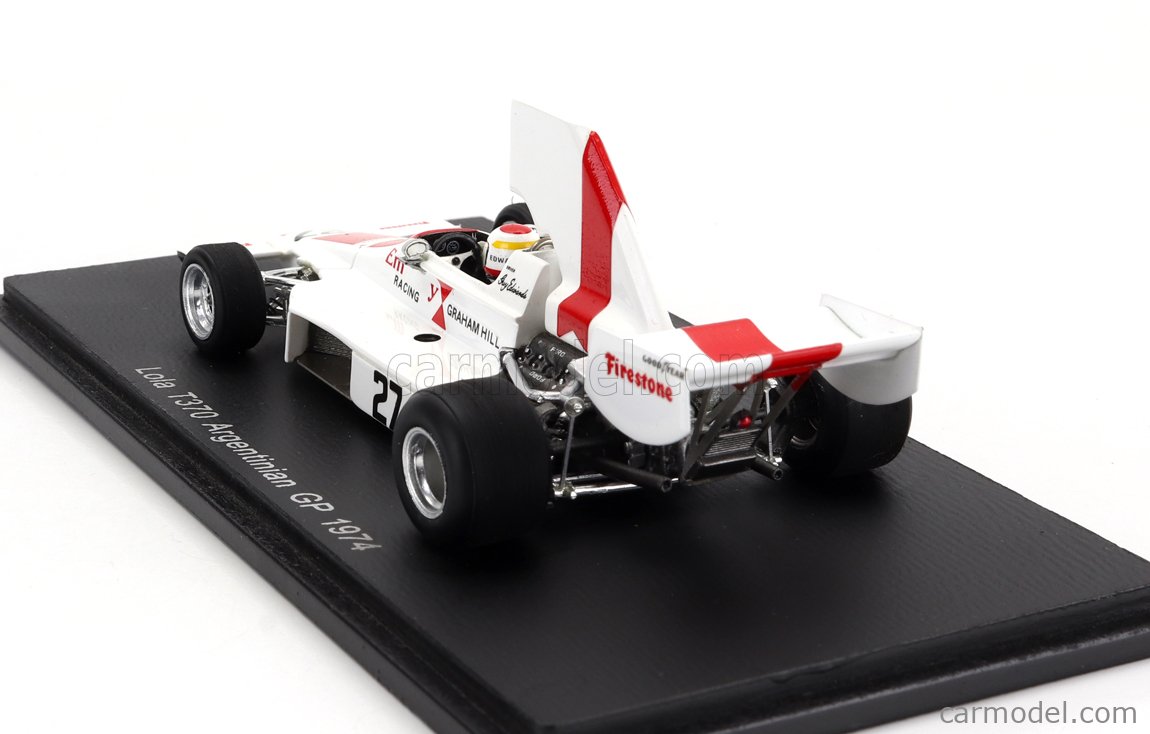 SPARK-MODEL S4353 Scale 1/43 | LOLA F1 T370 N 27 ARGENTINIAN GP 1974 ...