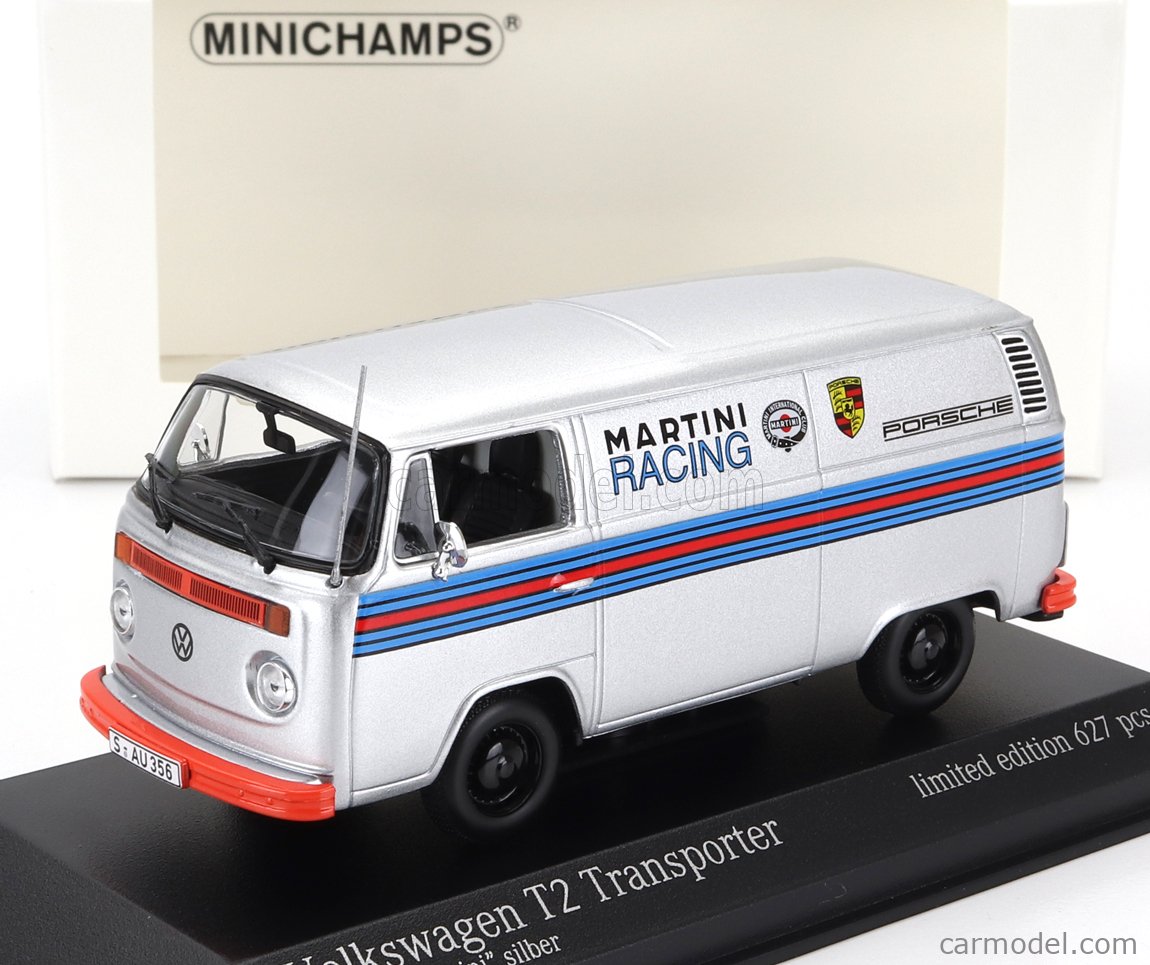 MINICHAMPS 943053066 Scale 1/43 | VOLKSWAGEN T2 DELIVERY VAN PORSCHE ...