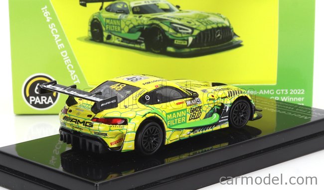 PARAGON-MODELS PA-55358 Scale 1/64 | MERCEDES BENZ GT3 AMG EVO TEAM ...