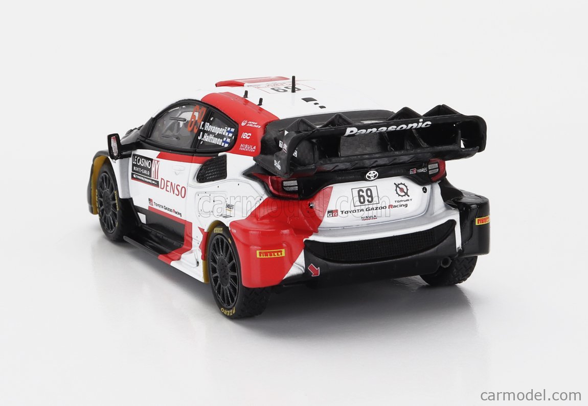 Ixo 1:43 Toyota GR Yaris Rally1 #69 winner rally Croatia 2022 Rovanperä