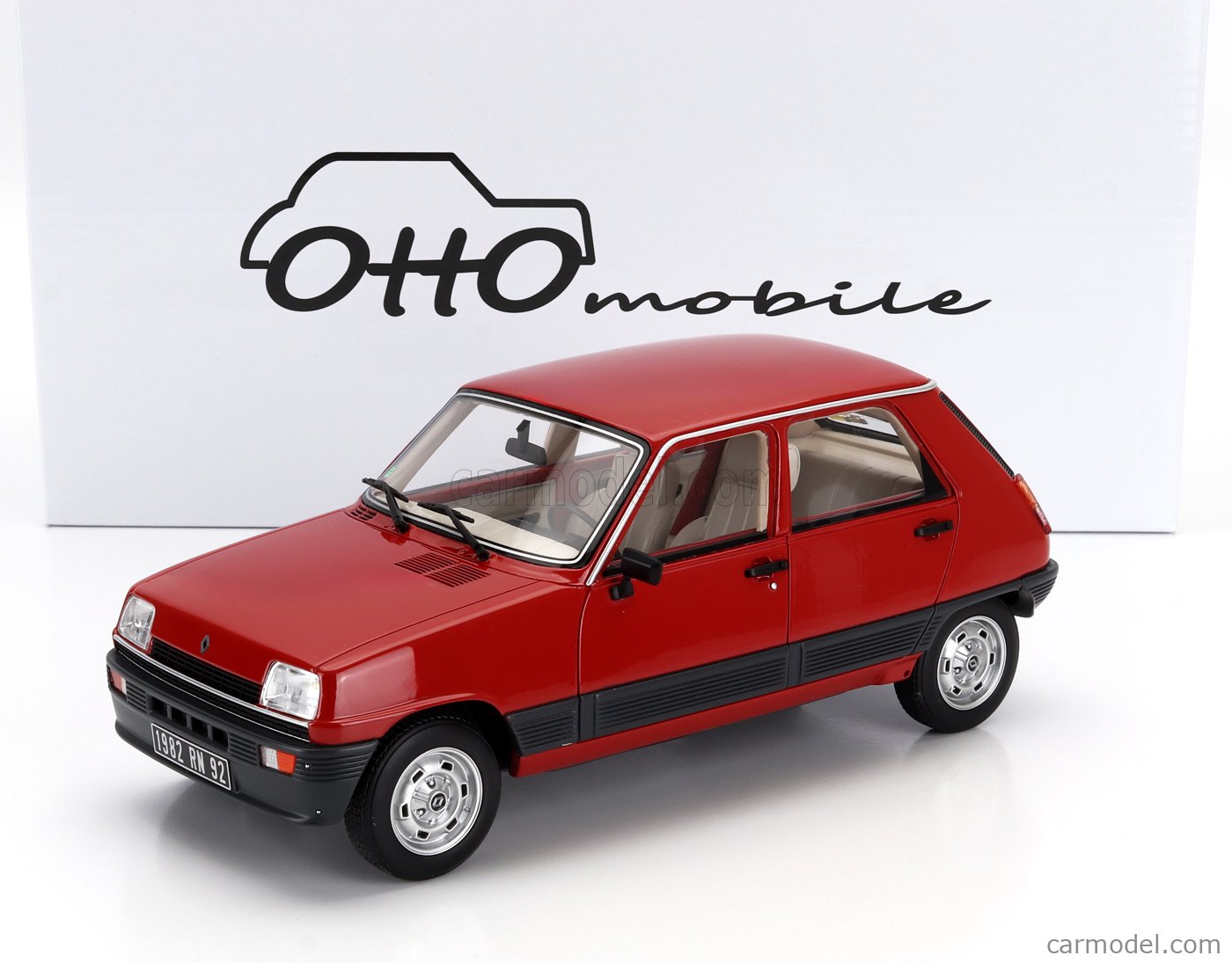 OTTO-MOBILE OT1147 Scale 1/18 | RENAULT R5 GTL 1984 RED