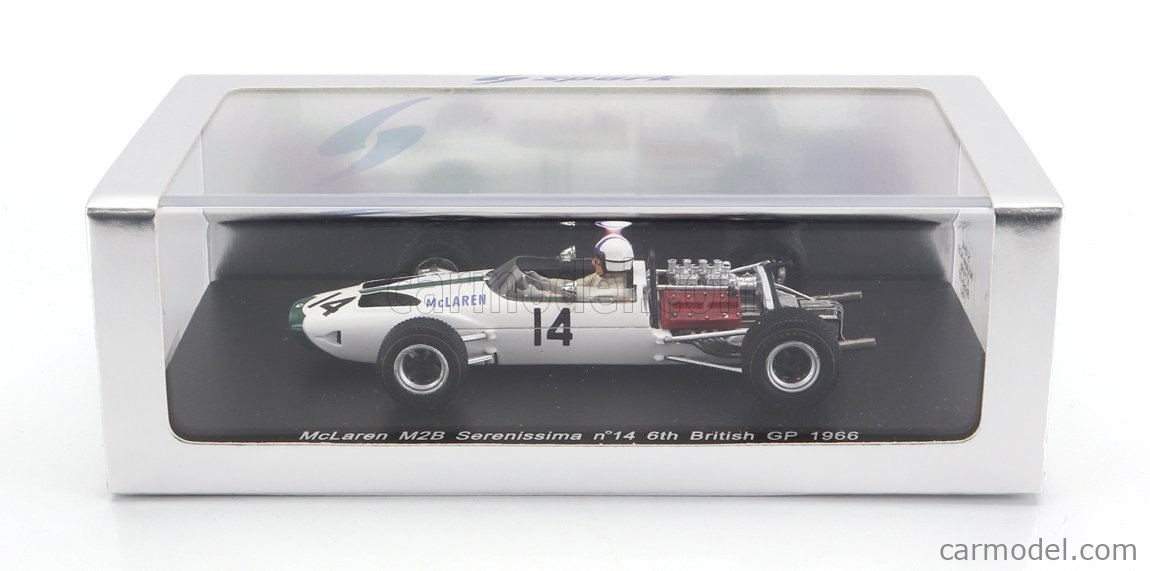 Spark 1/43 S3094 MC LAREN M2B SERENISSIMA (#14) BRUCE MC