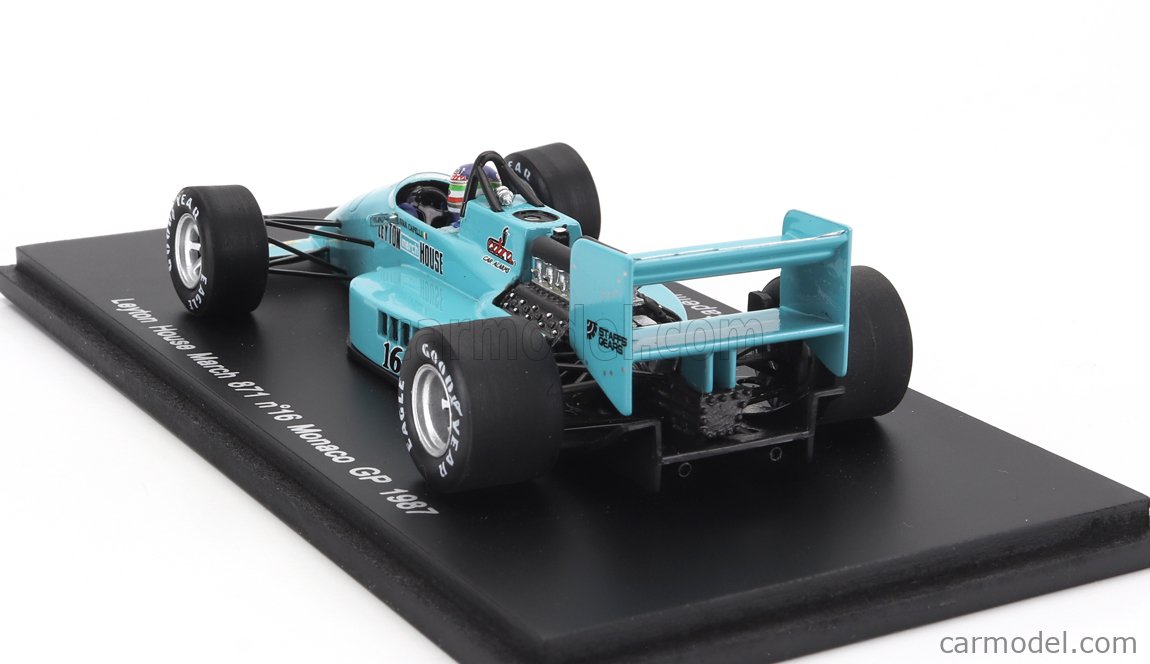 Ivan Capelli Leyton House March 871 1987 British GP Silverstone - a