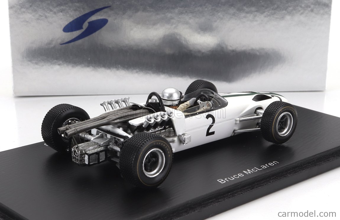 Spark 1/43 S3093 McLaren M2B Ford No.2 Monaco GP 1966