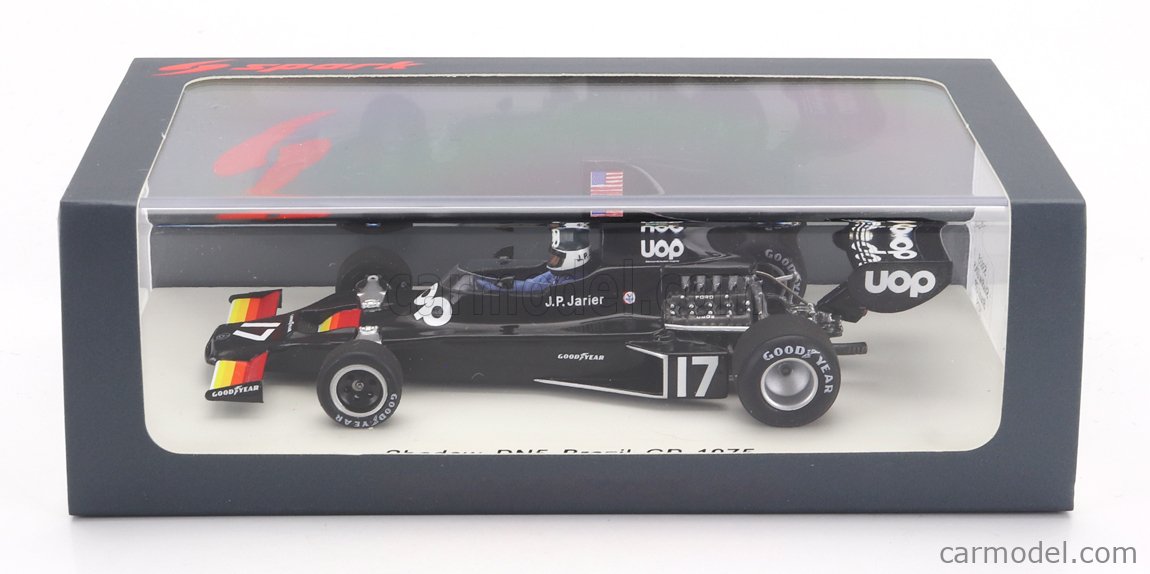Shadow DN5 Cosworth V8 UOP F1 4° German GP Nürburgring 1975 - scale 1/43rd GOLD EDITION