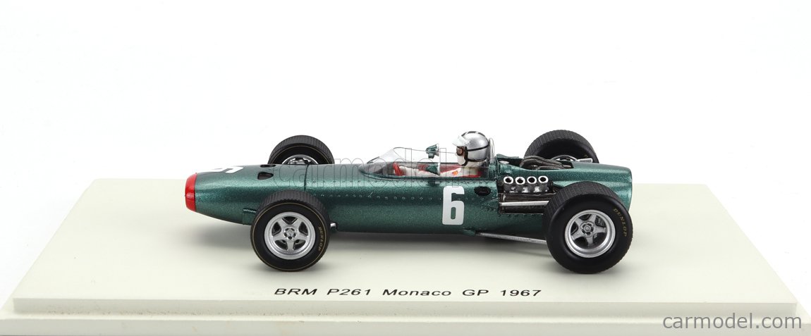 SPARK-MODEL S4249 Scale 1/43 | BRM F1 P261 N 6 MONACO GP 1967 PIERS ...