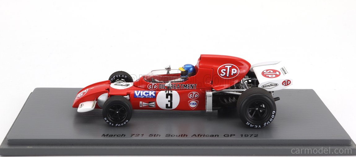 SCALEXTRIC 1:32 ? MARCH 721 N° 6 N° C26 - FORMULE 1 F1 - A COMPLETER To complete