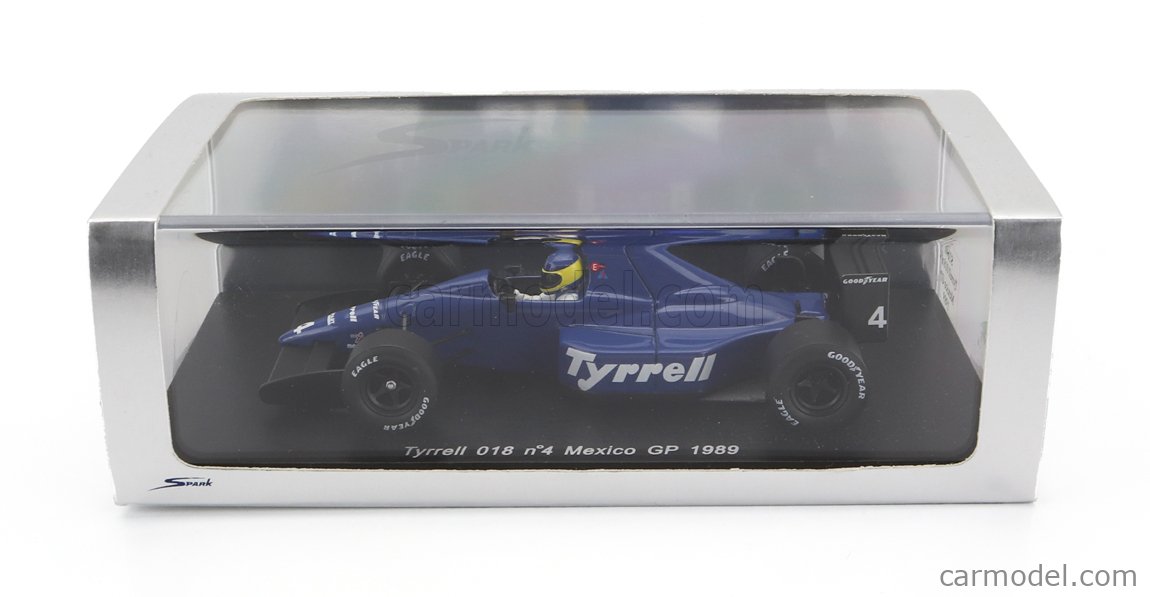 TYRRELL - F1 018 N 4 3rd GP MEXICO 1989 MICHELE ALBORETO