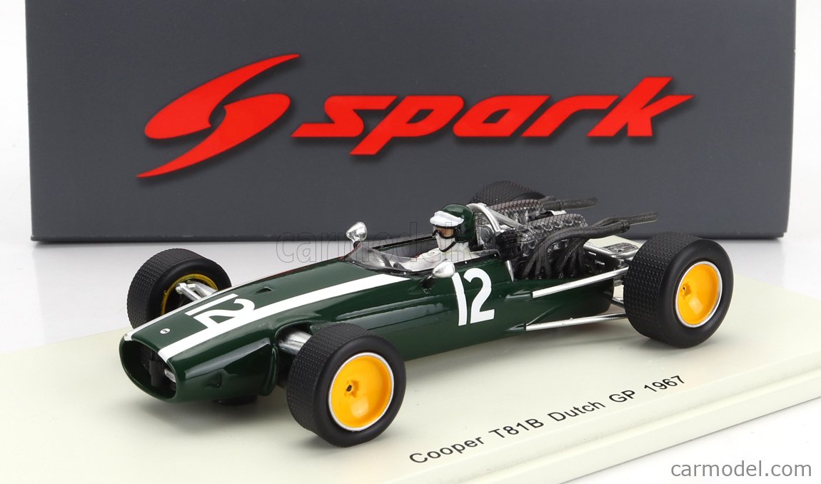 Spark Model / Minimax Brabham BT23 GP de Pau 1967, Jochen Rindt, #SF250