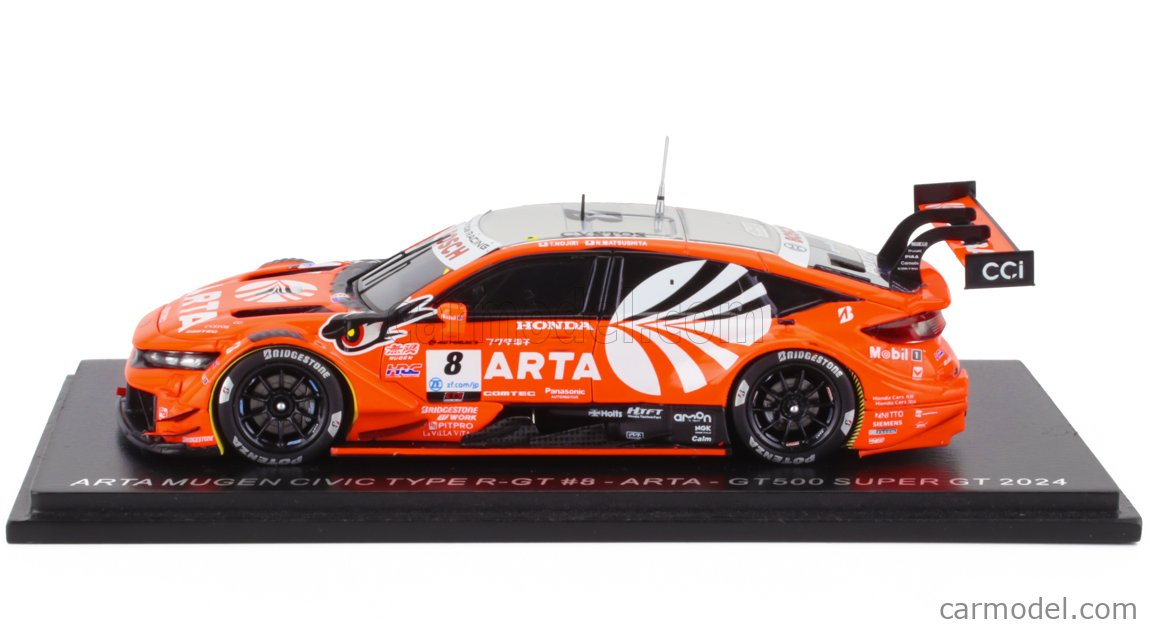 SPARK 1/43 特注 Honda CIVIC TYPE R-GT 2024 Honda Civic Type R-GT STANLEY GT500 Super GT Japan 2024