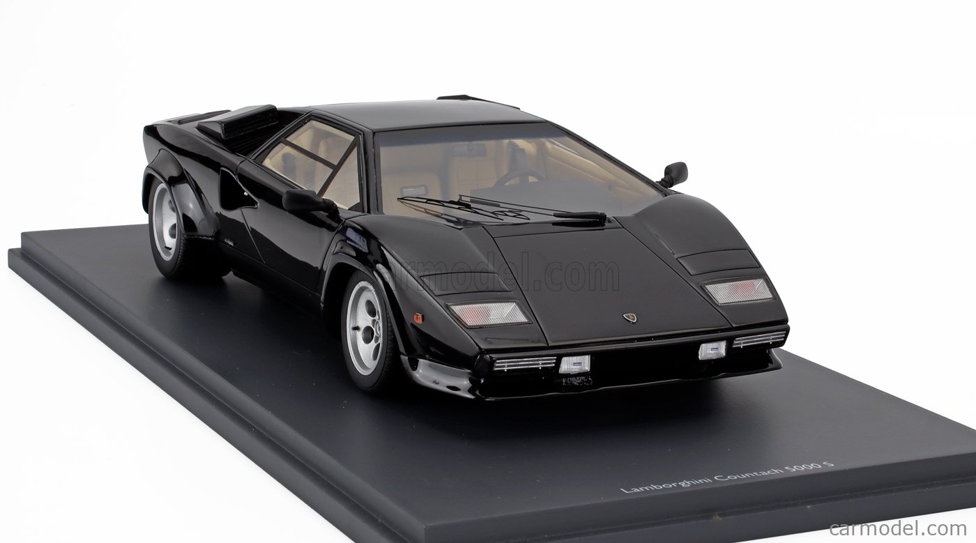 SCHUCO 450066500 Scale 1/18 | LAMBORGHINI COUNTACH LP5000S 1988 BLACK