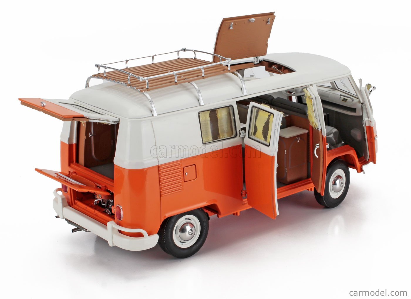 SCHUCO 450060600 Scale 1/18 | VOLKSWAGEN T1 CAMPING BUS 1959
