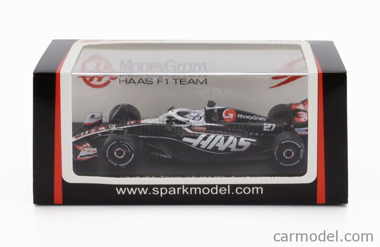 ホットウィール F1 HASS VF-24 (#27) Hot Wheels Premium 2025 HW Formula 1 2024 MoneyGram Haas F1