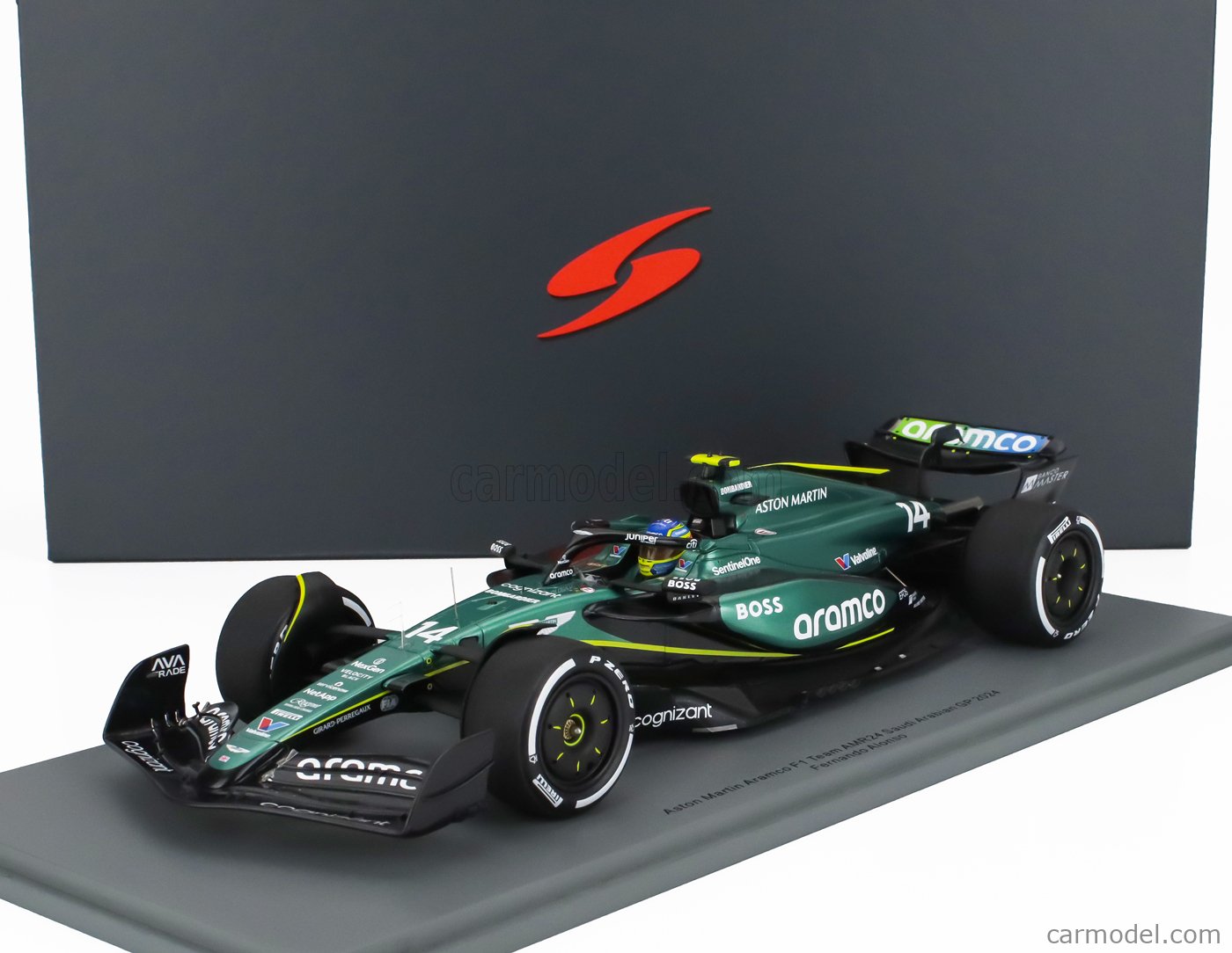 SPARK-MODEL 18S992 Scale 1/18 | ASTON MARTIN F1 AMR24 TEAM SPARK-MODEL 18S992 Scale 1/18 | ASTON MARTIN F1 AMR24 TEAM