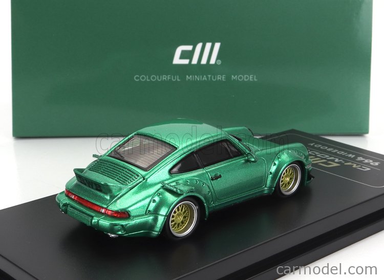PORSCHE - 911 964 RWB RAUH-WELT COUPE WITH RACING SET WHEELS AND WING 1987