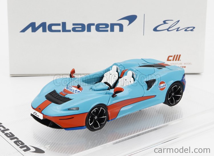 CM MODELS CM64 ELVA 11 E11 Mclaren   Elva Gulf Livery 2020