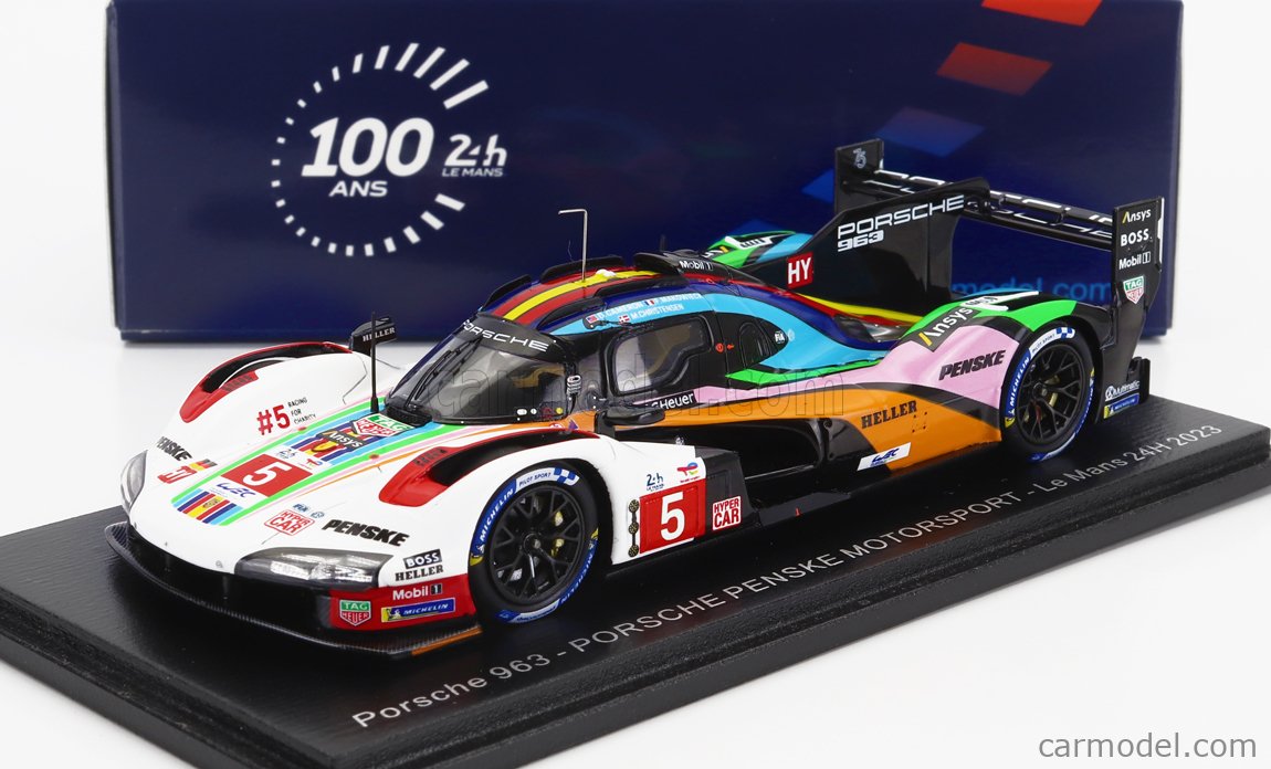 Spark 1:43 Penske Porsche 963 #6 24h Daytona 2023 Cameron