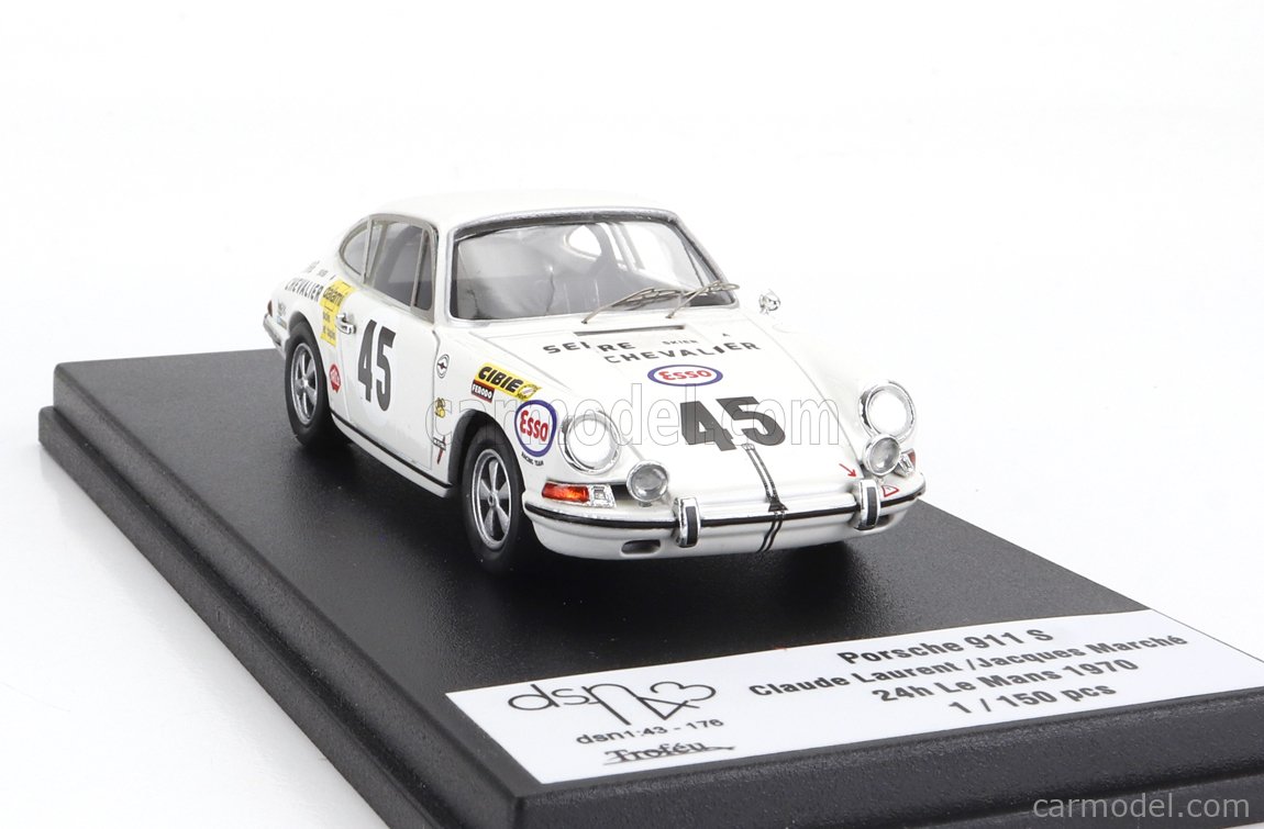PORSCHE 911 S 24h Le Mans 1970 #64 Sage / Greub Esso Trofeu 1:43