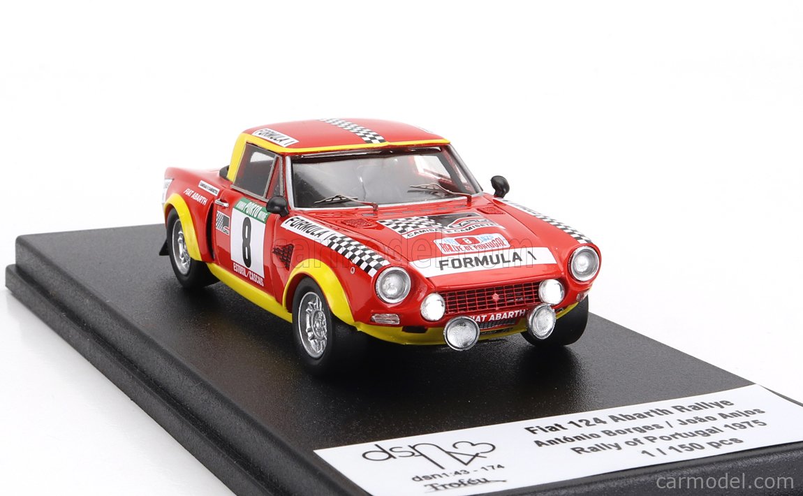 TROFEU TRFDSN174 Scale 1/43 | FIAT 124 ABARTH (night version