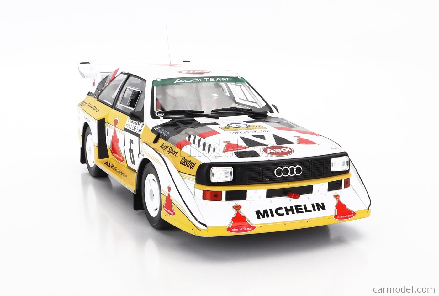 Audi Quattro S1 E2 Altaya 1/18 - Rallye San Remo 1985 - Très Bon état
