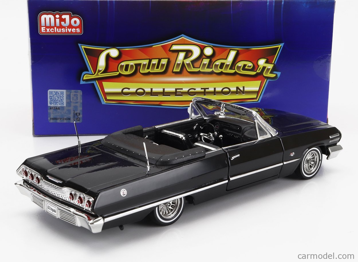 1/24 Welly 1963 Chevrolet Impala Convertible LOW RIDER Diecast Gold 22434 LRW 1/24 Welly 1963 Chevrolet Impala Convertible LOW RIDER Diecast Gold 22434 LRW