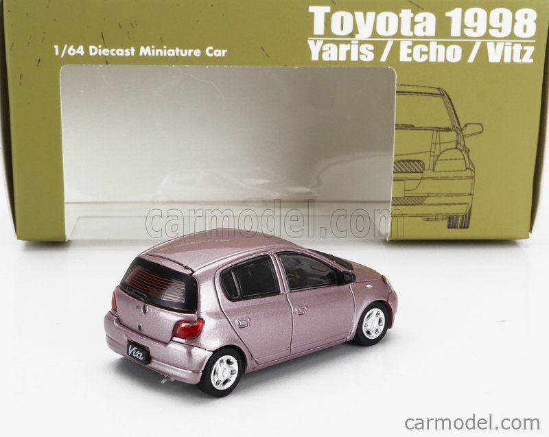 Miniature Toyota Yaris 1999 Blanche RHD 1/64 - BM-Creations, Collection Neuve